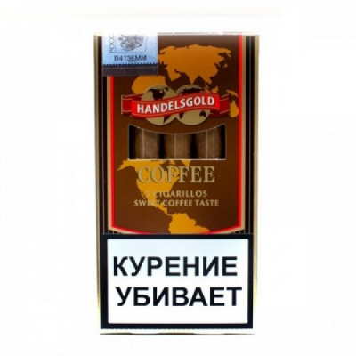 Купить Сигариллы HANDELSGOLD Cigarillos Coffee 1уп/5шт Сигариллы HANDELSGOLD Cigarillos Coffee 1уп/5шт